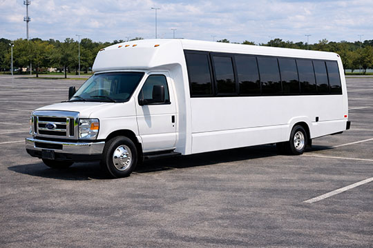 25-passenger minibus available for charter in Bethesda, MD